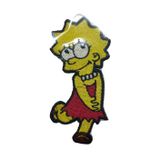 Asil Acar Home Aplike Ütü İle Yapışan Simpson Lisa Arma 6x2,5 cm