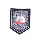 Asil Acar Home Aplike Ütü İle Yapışan Taşlı Şapka Arma 5x5 cm