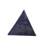 Asil Acar Home Aplike Ütü İle Yapışan Üçgen Çapa 55 Arma 5x4 cm