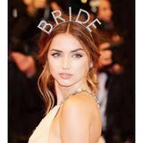 Asil Acar Home Bekarlığa Veda Kristal Taşlı Gümüş Bride Tacı