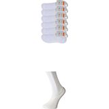 Asil Acar Home Beyaz Erkek Babet Çorap 6 Çift - Standart - Çok Renkli