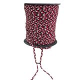 Asil Acar Home Bileklik ipi, Hediye Paketleme ipi, Şans, Bereket, Aşk, Şifa, Güç 1 mm Pamuk 1 metre Kırmızı