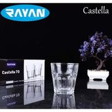 Asil Acar Home Castella 70 Model 6'lı Su Bardağı ROYALEKS-81732 - Renkli