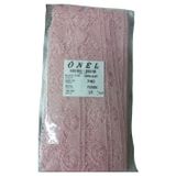 Asil Acar Home Dantel Polyester Güpür Bant Pembe 15 Metre En 3 cm ON-740-P