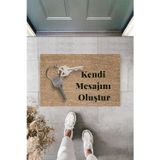 Asil Acar Home Dijital Baskı Kişiye Özel İç Kapı Dekorasyon Paspas PS11222