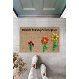 Asil Acar Home Dijital Baskı Kişiye Özel İç Kapı Dekorasyon Paspas PS11232