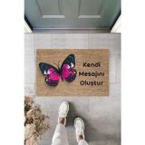 Asil Acar Home Dijital Baskı Kişiye Özel İç Kapı Dekorasyon Paspas PS11234