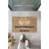 Asil Acar Home Dijital Baskı Kişiye Özel İç Kapı Dekorasyon Paspas PS11243
