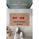 Asil Acar Home Dijital Baskı Kişiye Özel İç Kapı Dekorasyon Paspas PS11244