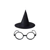 Asil Acar Home Harry Potter Şapkası Ve Gözlüğü Siyah Renk