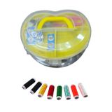 Asil Acar Home İplik Set Büyük Kalp Plastik Dikiş Seti