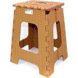 Asil Acar Home Katlanır Rattan Tabure Büyük - Çok Renkli