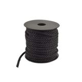 Asil Acar Home Kordon İp 5 mm Siyah