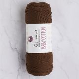 Asil Acar Home La Mia Baby Cotton Kahverengi El Örgü İpi - L005 - 33633