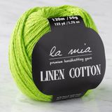 Asil Acar Home La Mia Linen Cotton Açık Yeşil El Örgü İpi - L186 - 33866