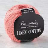 Asil Acar Home La Mia Linen Cotton Pembe El Örgü İpi - L198 - 33874