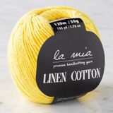 Asil Acar Home La Mia Linen Cotton Sarı El Örgü İpi - L160 - 33863
