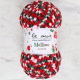 Asil Acar Home La Mia Mellow Christmas Gümüş simli El Örgü İpi -