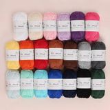 Asil Acar Home La Mia Mini Mercerized Cotton 20li Paket Renkli El Örgü İpi - 33825