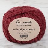 Asil Acar Home La Mia Natural Jute Twine 100 gr Bordo Jüt İp - L211 - 34105