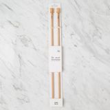 Asil Acar Home La Mia Whitewood 6 mm 36 cm Ahşap Örgü Şişi