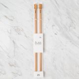 Asil Acar Home La Mia Whitewood 9 mm 36 cm Ahşap Örgü Şişi