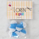 Asil Acar Home Loren Crafts 8'li Desenli Düğme - 1085