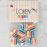 Asil Acar Home Loren Crafts 8'li Desenli Düğme - 1097