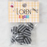 Asil Acar Home Loren Crafts 8'li Desenli Düğme - 1098