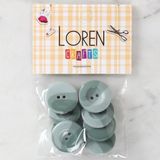 Asil Acar Home Loren Crafts 8'li Düğme Yeşil - 1138