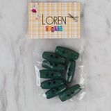 Asil Acar Home Loren Crafts yeşil 8 li çoban düğmesi - 92