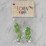 Asil Acar Home Loren Crafts yeşil 8 li düğme - 247