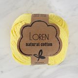 Asil Acar Home Loren Natural Cotton Pastel Sarı El Örgü İpi - R086 - 33915