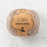 Asil Acar Home Loren Natural Cotton Vizon El Örgü İpi - R085 - 33924