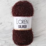 Asil Acar Home LOREN SILVER KAHVERENGİ EL ÖRGÜ İPİ - RS0093 - 34089