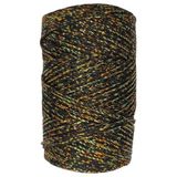 Asil Acar Home Makrome İpi 3mm Polyester Siyah Altın Simli