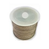 Asil Acar Home Paraşüt İpi, Bileklik-Kolye örgü ipi 1 mm 50 metre Vizon
