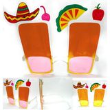 Asil Acar Home Sombrero Hawaii Fiesta Meyve Figürlü Gözlük