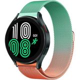 Asil Acar Home Watch 20MM Metal Mıknatıslı Kordon (Saat Değildir) - Turuncu-Yeşil - Çok Renkli