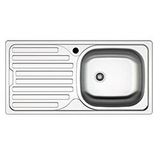 Asil AS08 Sol Damlalıklı Düz Lavabo Eviyesi
