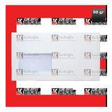 Asil Doğan AS-1001 Pencereli 105x240 mm 90 gr Silikon Diplomat Zarfı