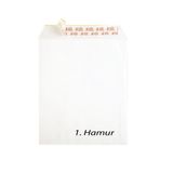 Asil Doğan Extra Silikonlu 30x40 110 gr Beyaz Torba Zarf