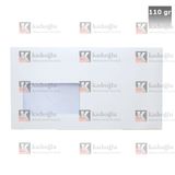 Asil Doğan Extra Silikonlu Pencereli 10.5x24 110 gr Diplomat Zarf