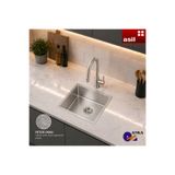 Asil Krom AS 358 (40×45) Inox Petek Dokulu Mutfak Eviyesi, Mutfak Lavabosu, Evye