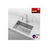 Asil Krom Drawn R25 AS 237 (40×71 cm) Paslanmaz Çelik Eviye, Mutfak Evyesi