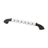 Asil Metal 96 mm Aslan Ayak Beyaz Siyah Boncuk Modern Lüks Mobilya Dolap Çekmece Kulpları (9,6 Cm)