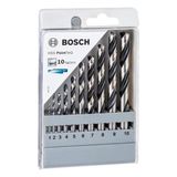Asil Metal Bosch Hss Pointteq Metal Matkap Ucu Seti 10 Lu - Gri