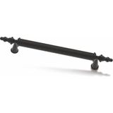 Asil Metal Inci Mat Siyah Lüks Modern Dolap Çekmece Kulpları 96 mm - yok