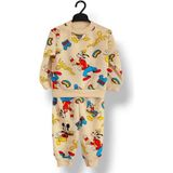 Asil Öztürk Baby & Kids Kız Erkek Bebek Çocuk Unisex Alt Üst Takım Mevsimlik Eşofman Pijama Takımı - 2 Yaş - Açık Ekru