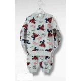 Asil Öztürk Baby & Kids Spiderman Alt Üst Takım Eşofman Içi Şardonlu Kışlık Pijama - 2 Yaş - 01-Gri